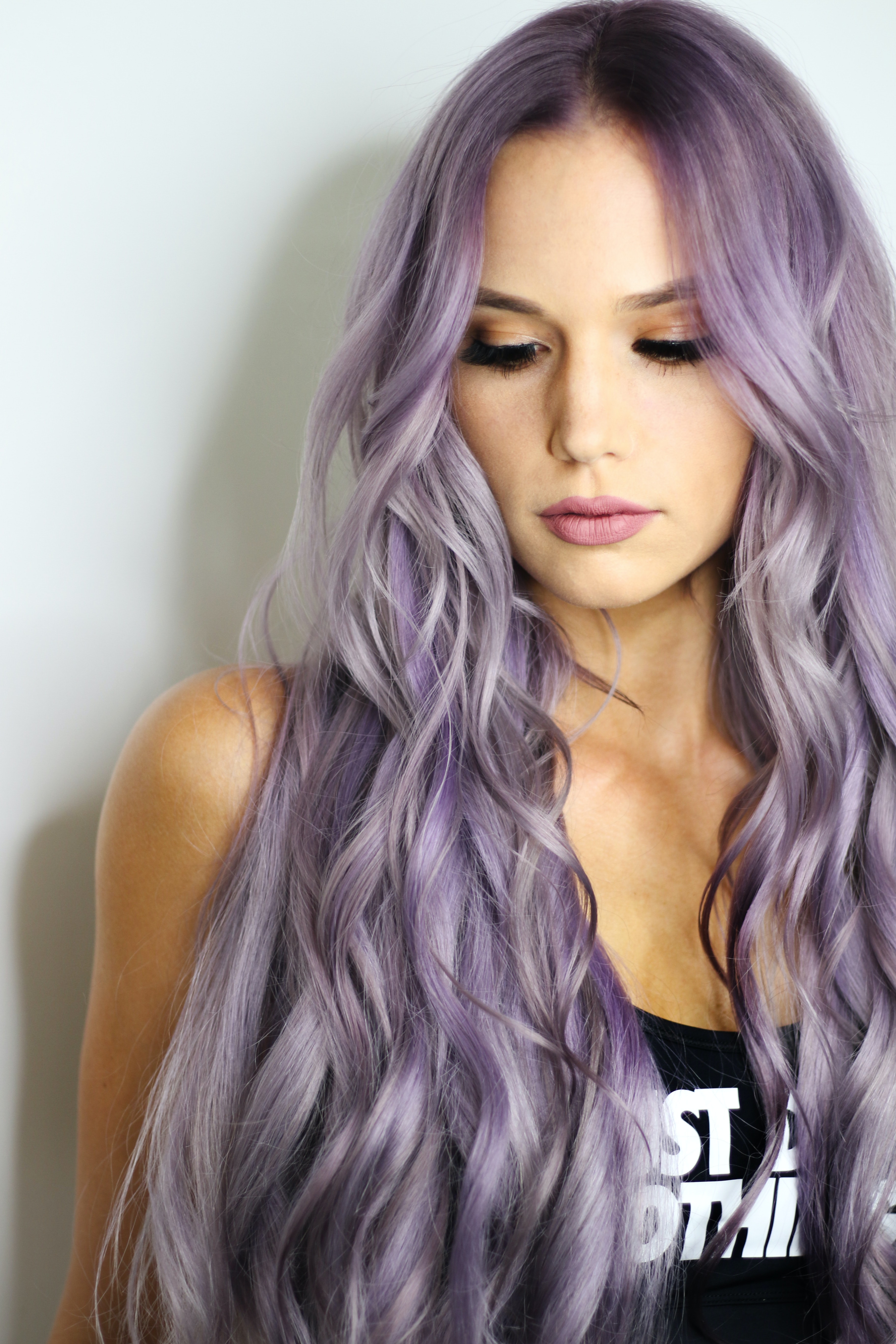 lavender hair